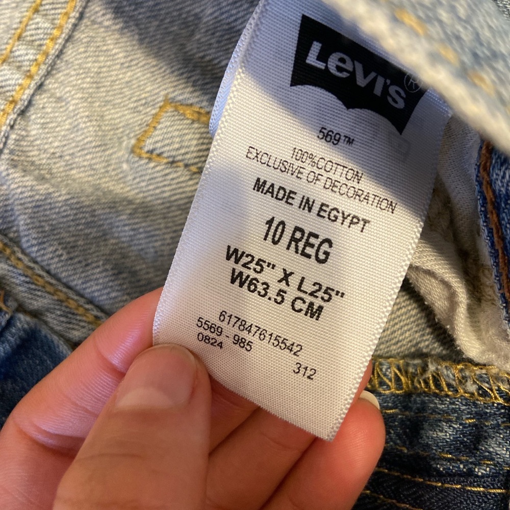 Levi’s straight jeans